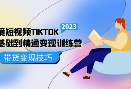 跨境·短视频TIKTOK零基础到精通变现训练营 短视频·独立站·带货变现技巧-创艺项目网