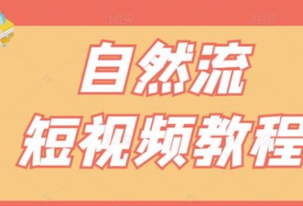 【瑶瑶短视频】自然流短视频教程，让你更快理解做自然流视频的精髓-创艺项目网