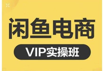 闲鱼电商零基础入门到进阶VIP实战课程，帮助你掌握闲鱼电商所需的各项技能-创艺项目网