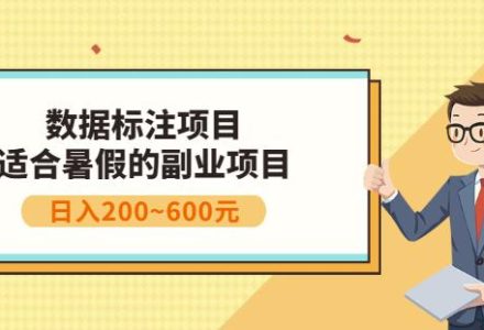 副业赚钱：人工智能数据标注项目，简单易上手，小白也能日入200-创艺项目网