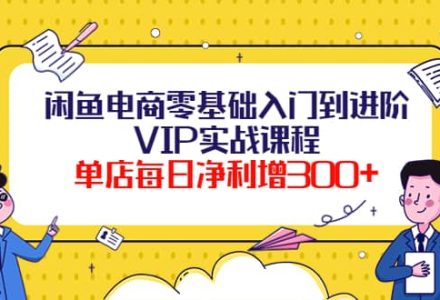 闲鱼电商零基础入门到进阶VIP实战课程-创艺项目网