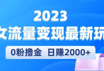 2023美女流量变现最新玩法-创艺项目网