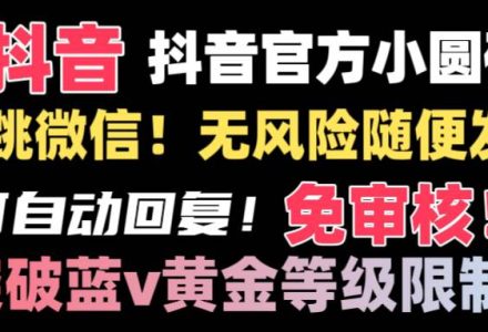 抖音二维码直跳微信技术！站内随便发不违规！！-创艺项目网