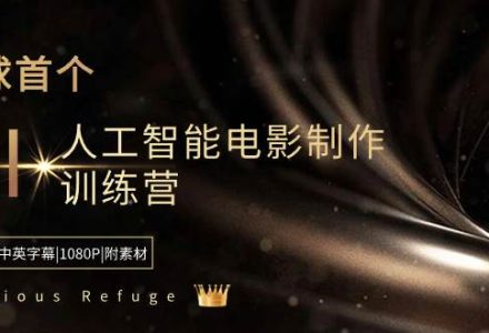 Curious Refuge -全球首个AI人工智能电影制作训练营-中英字幕|1080P|附素材-创艺项目网